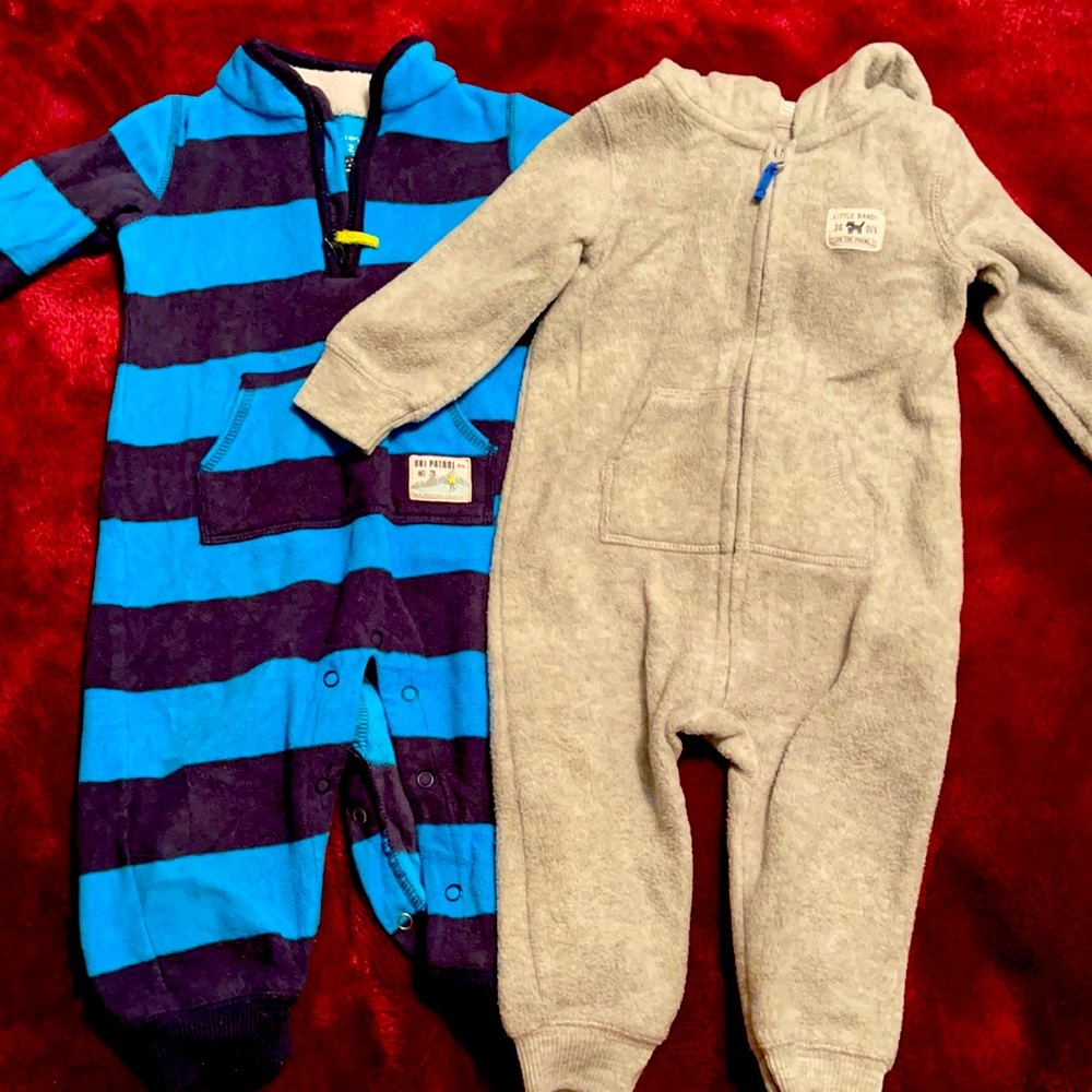 2 Pck Carter’s Coveralls